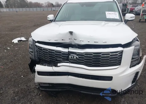 2020 Kia Telluride Ex z USA, uszkodzony, nr VIN 5XYP3DHCXLG076559